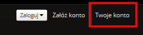 Twoje konto